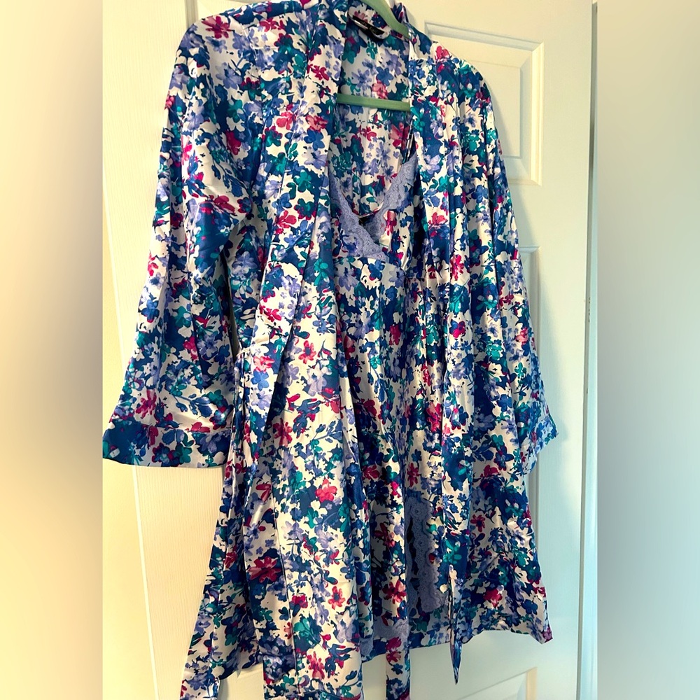 Lovely Intimates Slip Dress & Robe